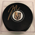Jon Merril Signed 2018 Vegas Golden Knights Autograph Puck w/COA Vegas Strong #1