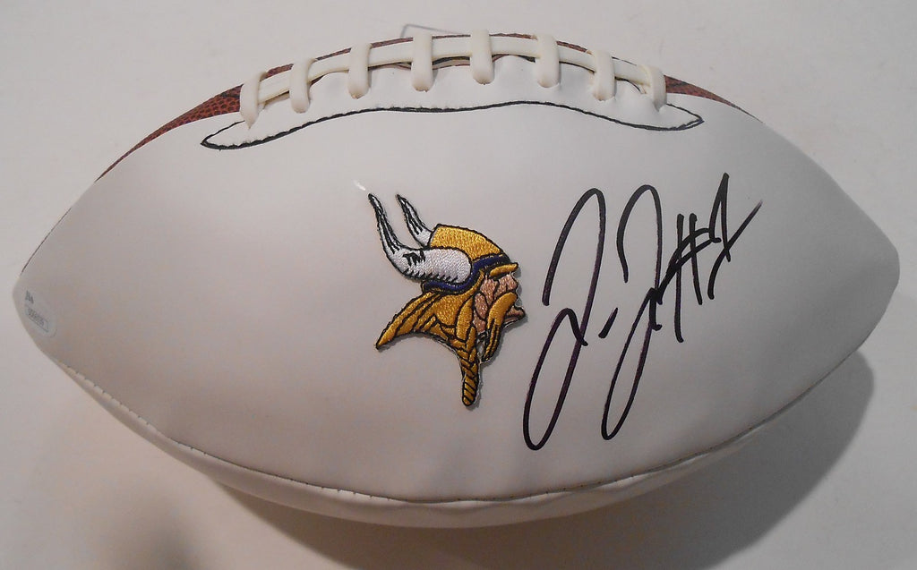 Laquon Treadwell Signed Minnesota Vikings Logo Football w/JSA COA SD06039