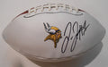 Laquon Treadwell Signed Minnesota Vikings Logo Football w/JSA COA SD06039
