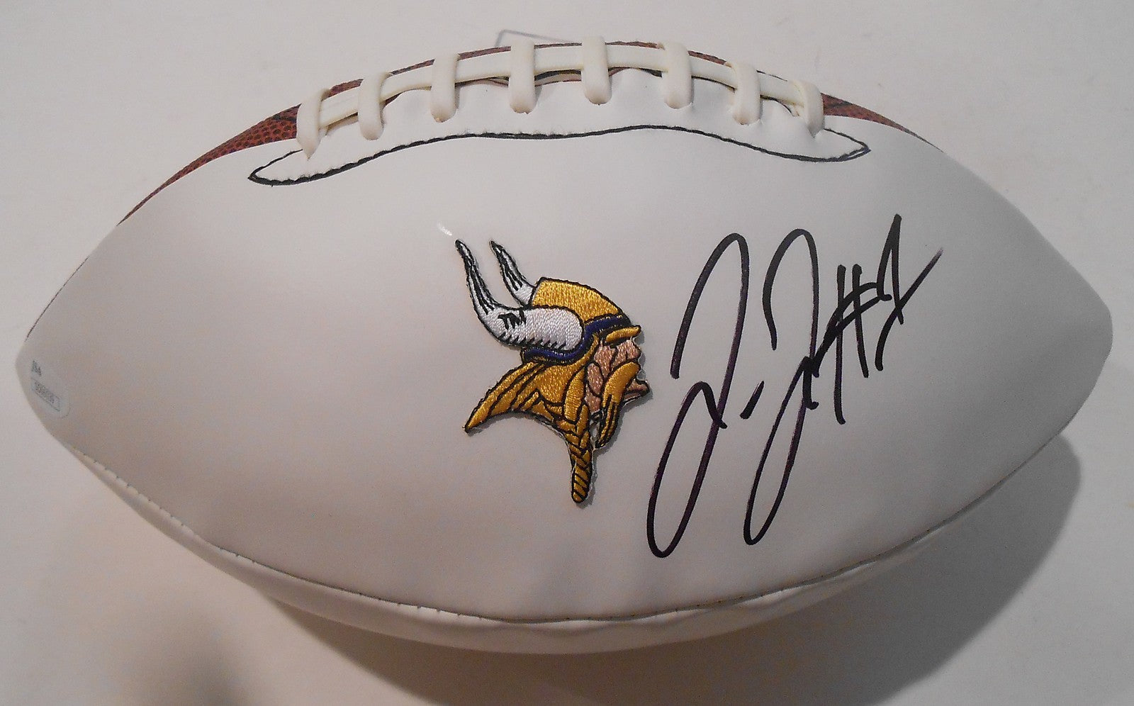 Laquon Treadwell Signed Minnesota Vikings Logo Football w/JSA COA SD06039
