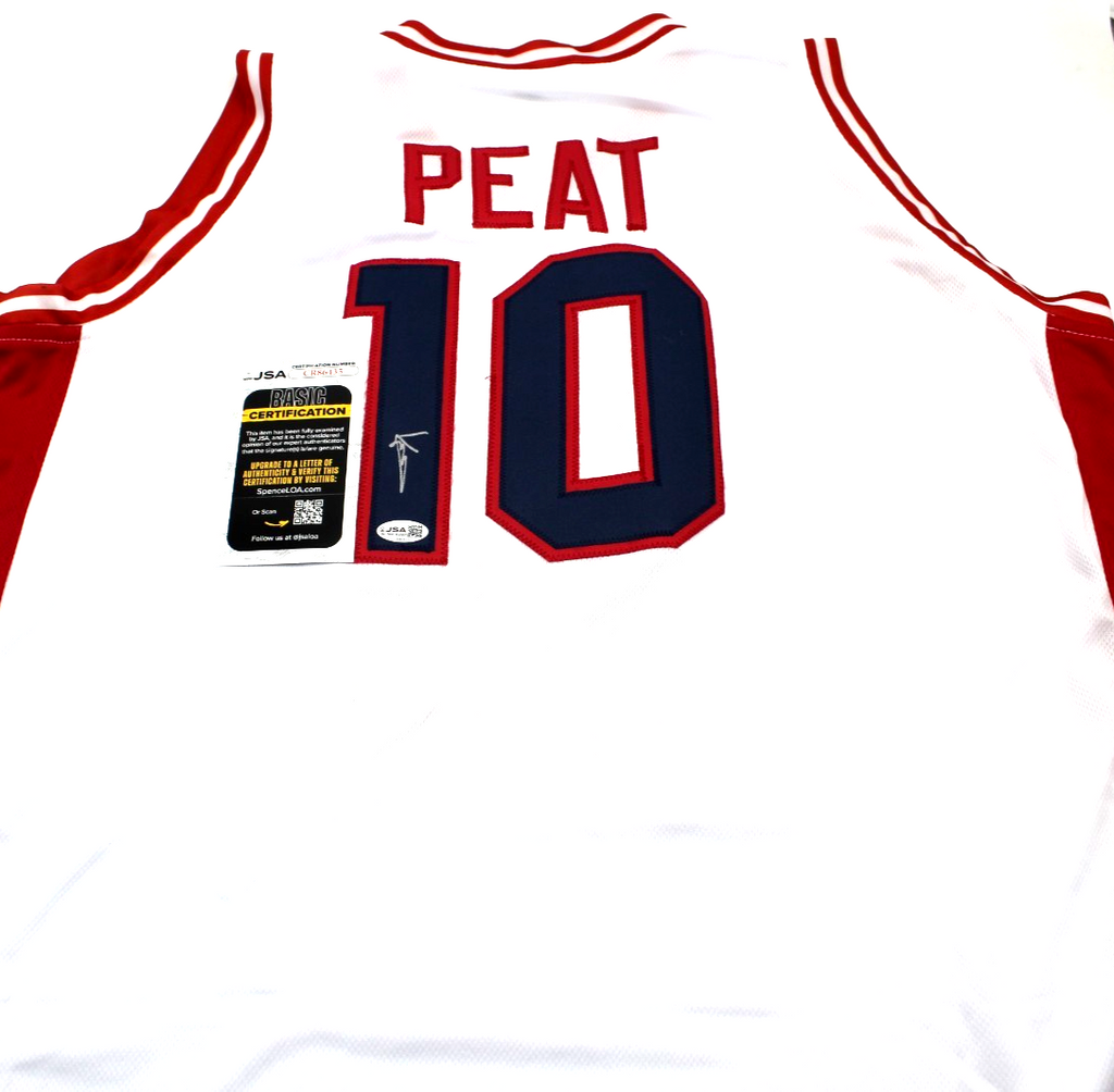Koa Peat Signed Custom Arizona Wildcats Basketball Jersey w/JSA COA CR86435