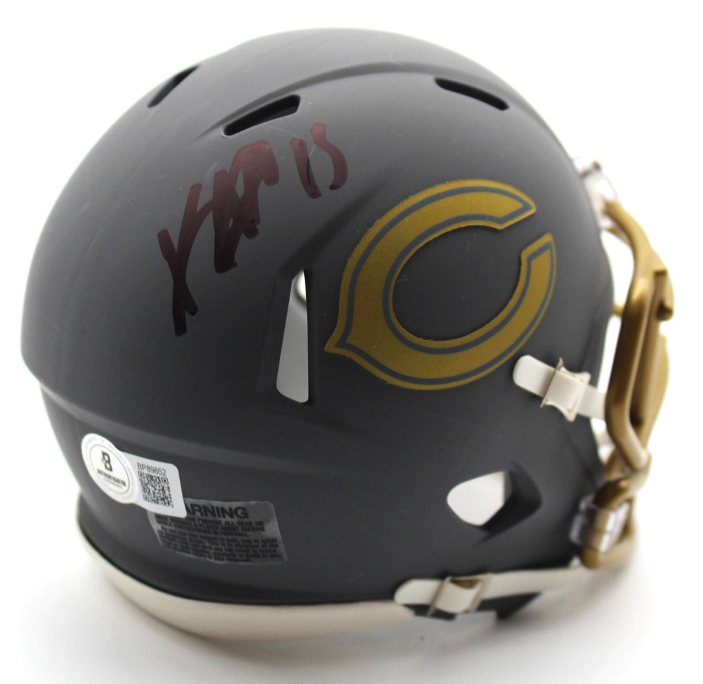 Keenan Allen Signed Chicago Bears Mini Slate Helmet w/Beckett COA BP89852