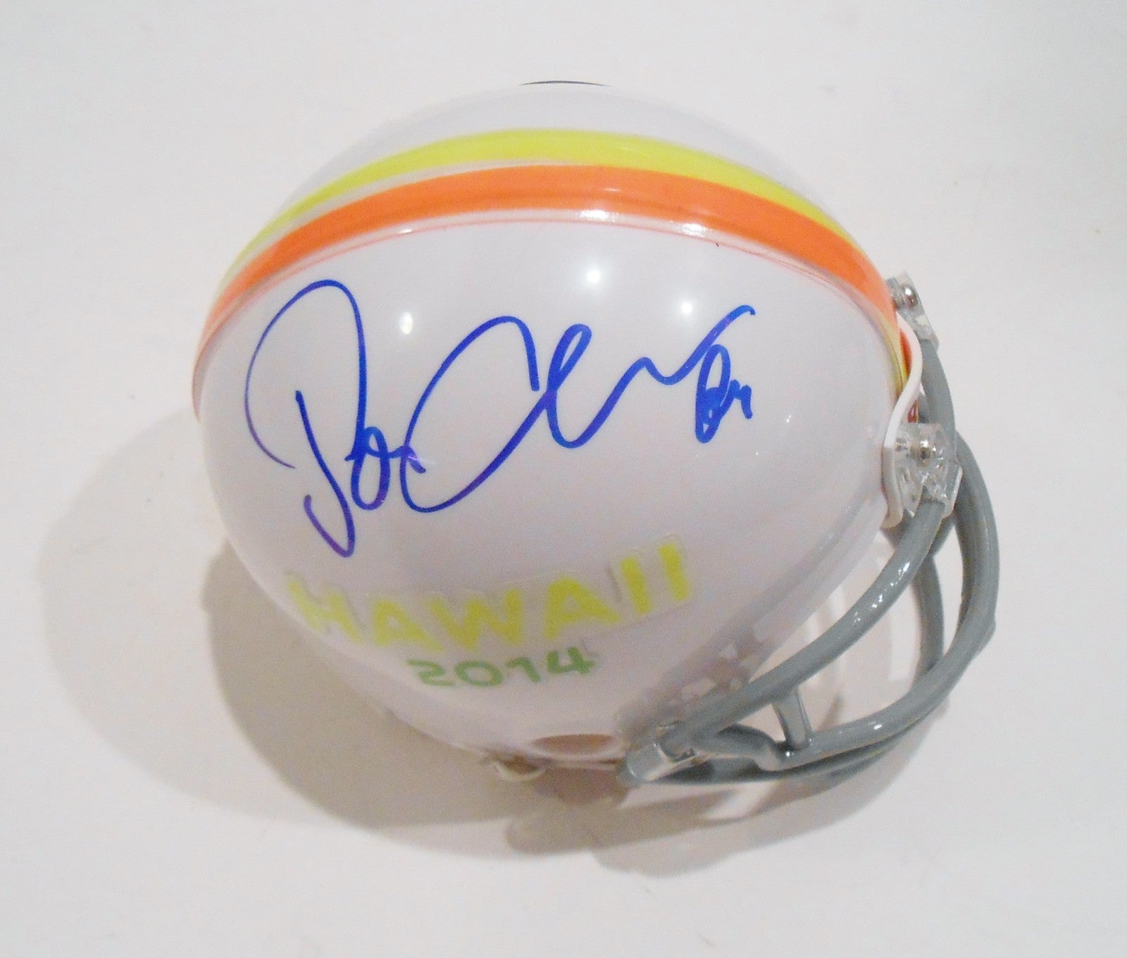 Jordan Cameron Signed 2013 Pro Bowl Mini Football Helmet w/COA Browns