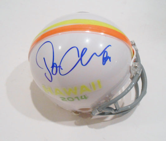 Jordan Cameron Signed 2013 Pro Bowl Mini Football Helmet w/COA Browns