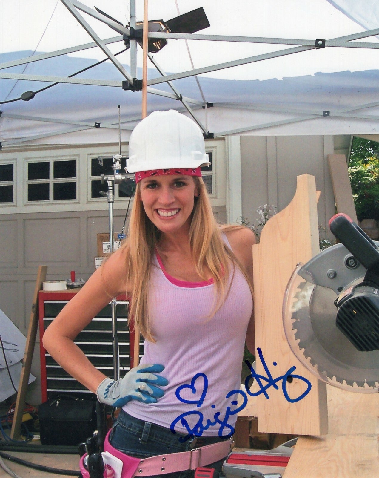 Paige Hemmis Signed 8x10 Photo w/COA Extreme Makeover Home Edition 
