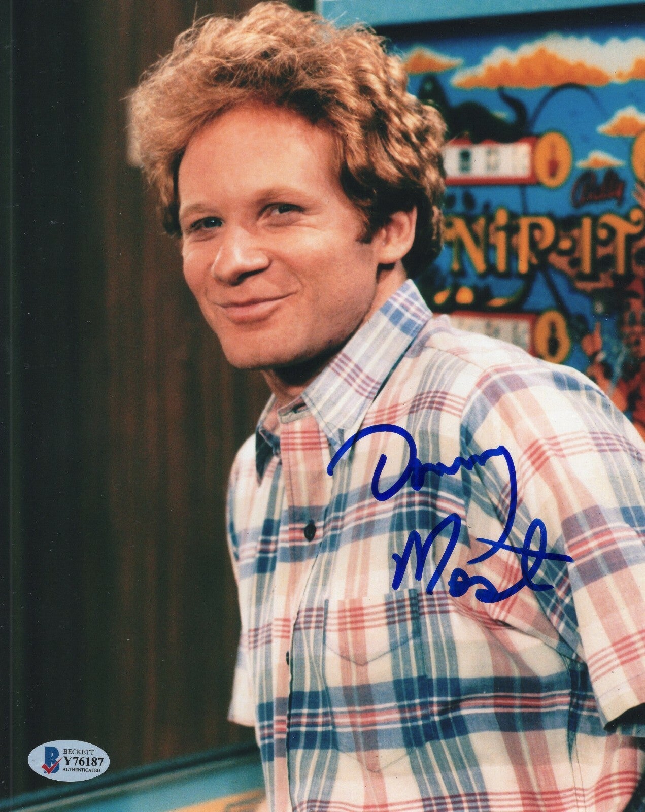 Don Most Signed Ralph Malph Happy Days 8x10 Photo w/Beckett COA Y76187