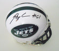 Shaq Evans Signed New York Jets Football Mini Helmet w/COA