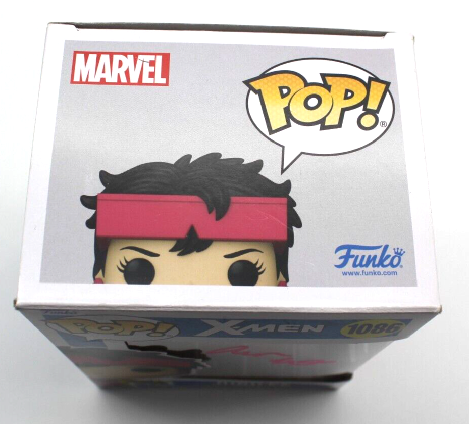 Alyson Court X-Men Jubilee 1086 Marvel Signed Funko Pop w/Beckett BP30255 Swap