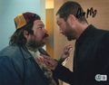 Ebon Moss Bachrach Cousin Ritchie Bear TV Signed 8x10 Photo w/Beckett BN07827