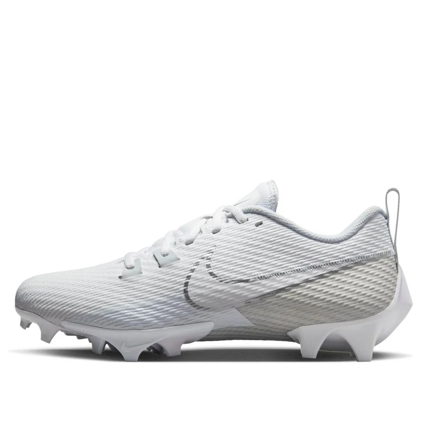 Size 9.5 Nike Mens Vapor Edge Speed 360 2 Football Cleats White/Grey DA5455-100