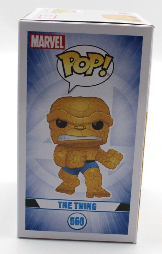 Ebon Moss-Bachrach Signed Fantastic Four Funko Pop 560 w/Beckett COA BM61829