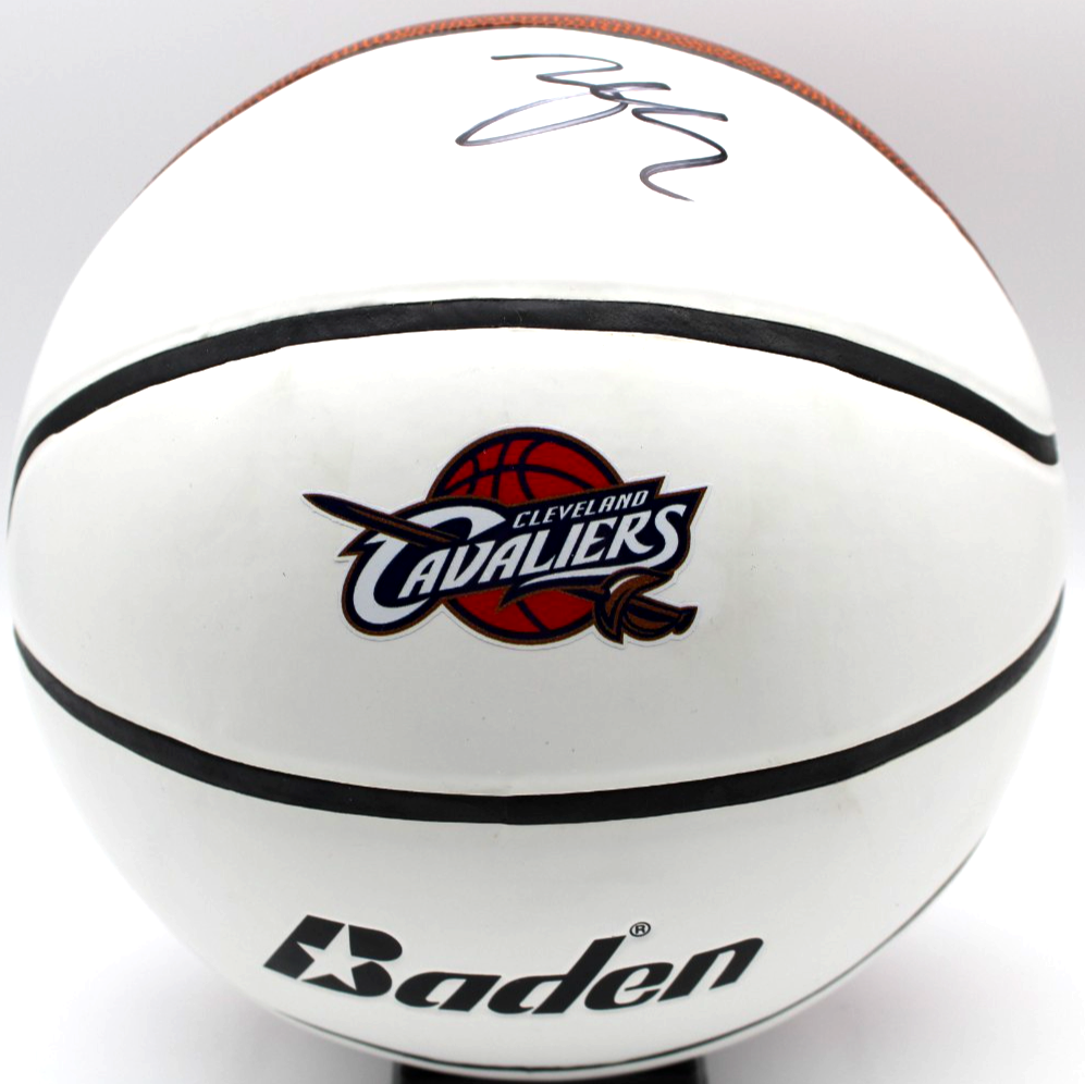 Lonzo Ball Signed Cleveland Cavaliers Logo Basketball W/Beckett BAS COA BU41292