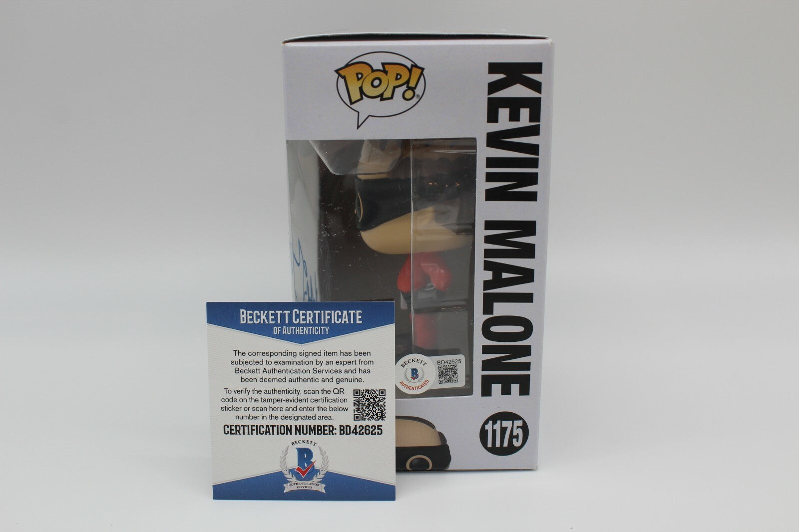 Brian Baumgartner Signed Kevin Malone The Office Funko Pop w/Beckett COA BD42625