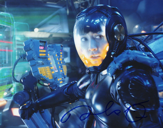  Rinko Kikuchi Pacific Rim Signed 8x10 Photo w/COA Babel