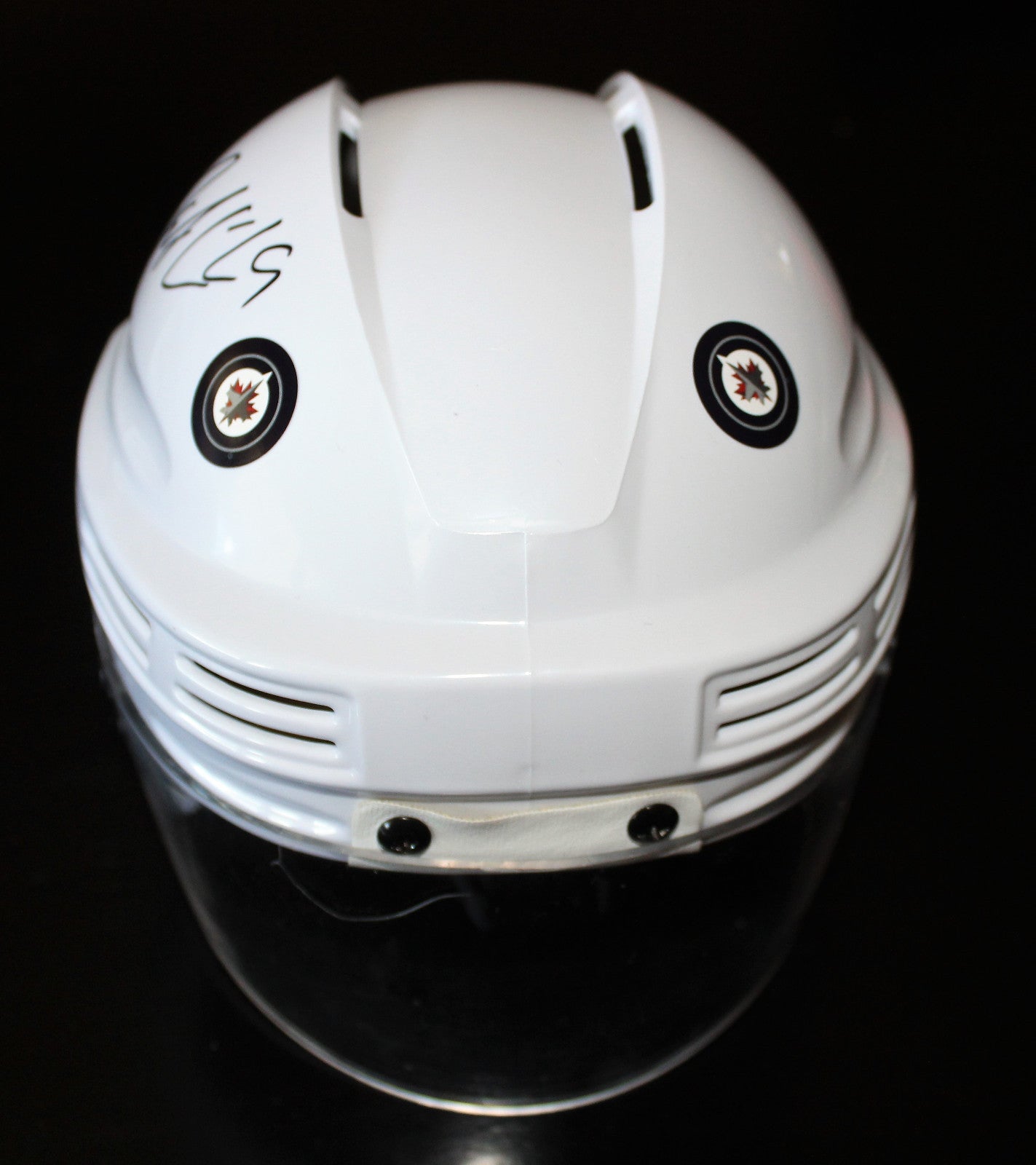 Patrik Laine Signed Winnipeg Jets Mini Hockey Helmet w/COA ROY All Star