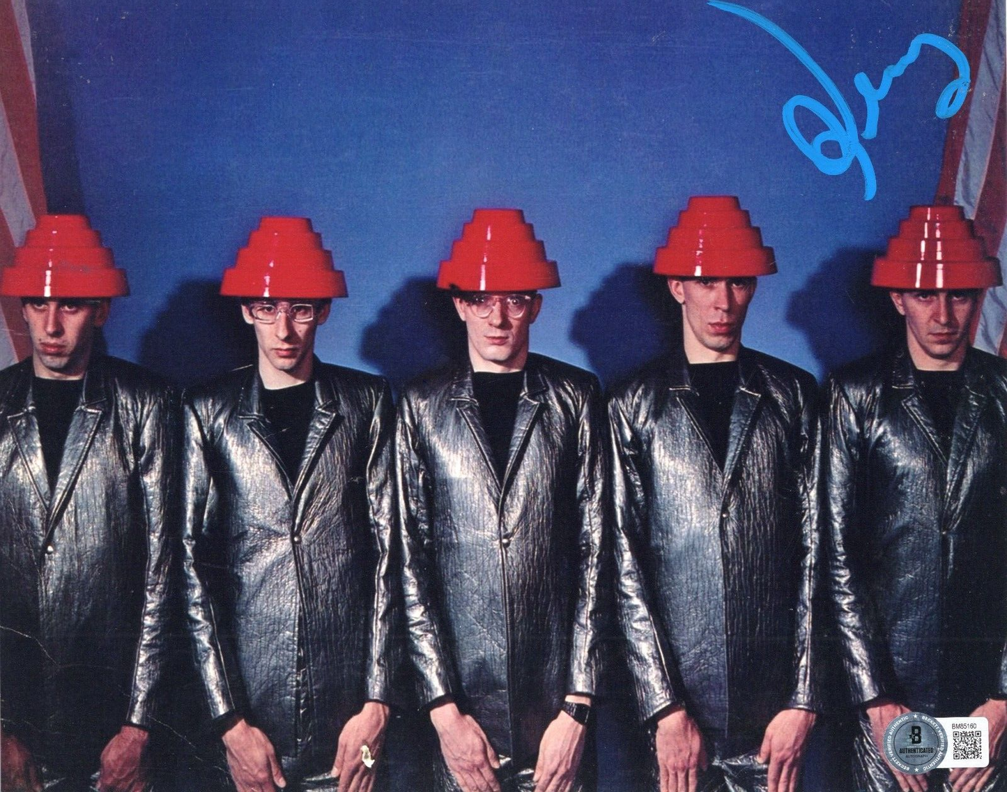 Gerald Casale Devo Music Group Signed 8x10 Photo w/Beckett COA BM85160 Whip It!