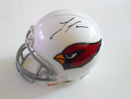 Logan Thomas Signed Arizona Cardinals Mini Football Helmet w/COA