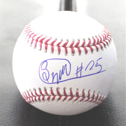 Seuly Matias Kansas City Royals Signed Official Major League Baseball W/COA #1
