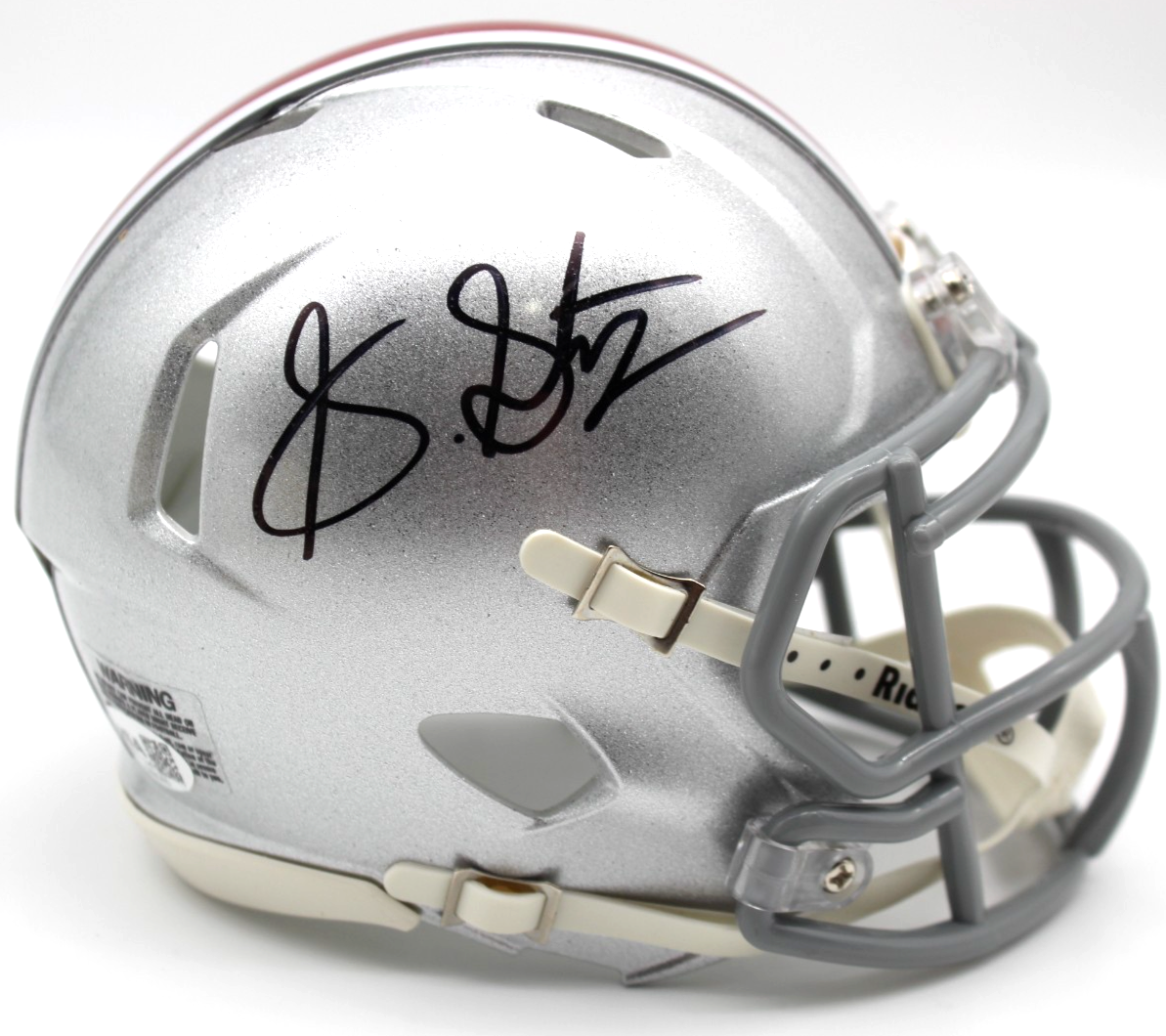 Sonny Styles Signed Ohio State Buckeyes Mini Football Helmet w/JSA COA CR86265