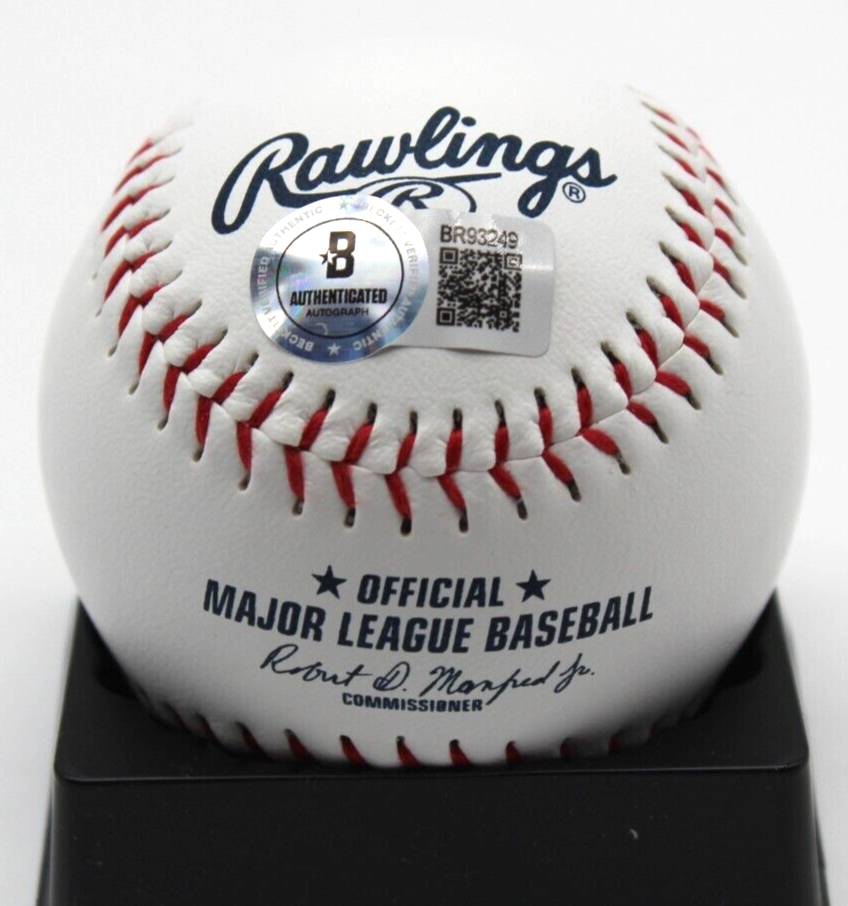 Kyle Teel Signed Chicago White Sox Major League Logo Ball w/Beckett BAS BR93249