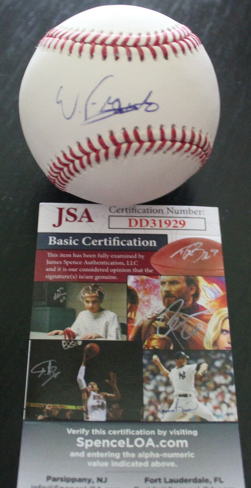 Wander Franco Signed Official MLB Baseball w/JSA COA DD31929 Tampa Bay Rays