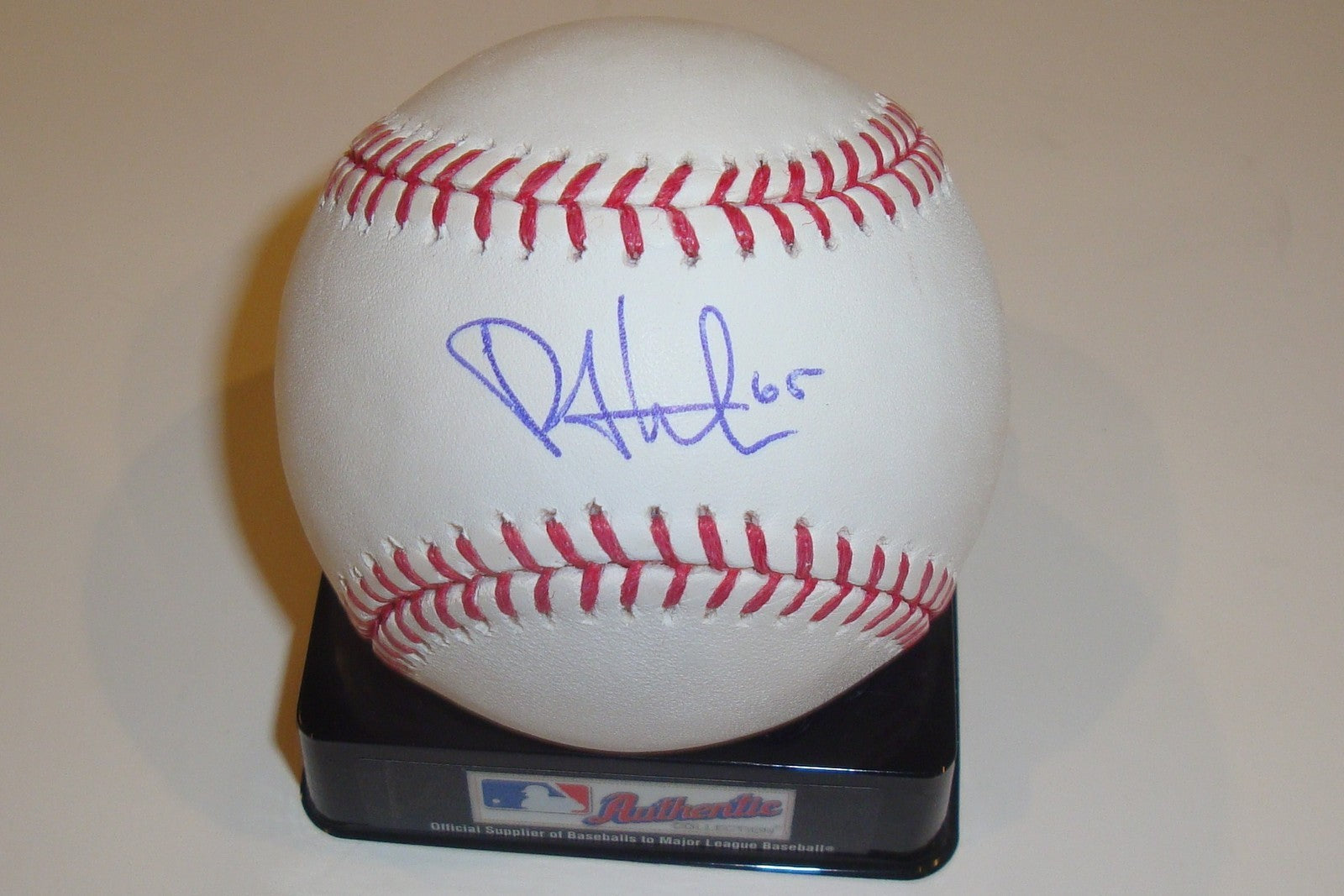 Phil Hughes Signed Baseball w/COA Official MLB 2012 New York Yankees