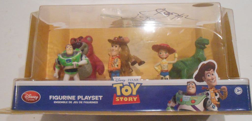 Pete Docter Signed Figurine Playset w/JSA COA Toy Story M74880