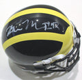 Ben Mason Michigan Wolverines Signed Mini Football Helmet W/COA