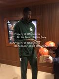 Jaren Jackson Jr. Signed NBA Replica Game Basketball w/COA Proof Michigan St. #2