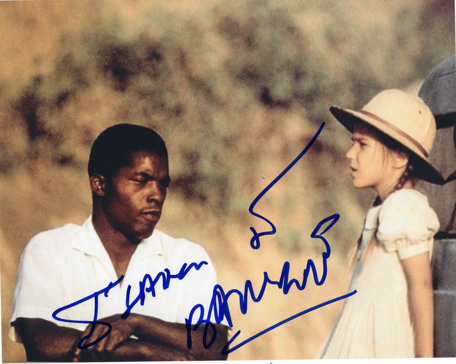 Isaach De Bankole Signed 8x10 Photo w/COA Black Panther Mother Of George  