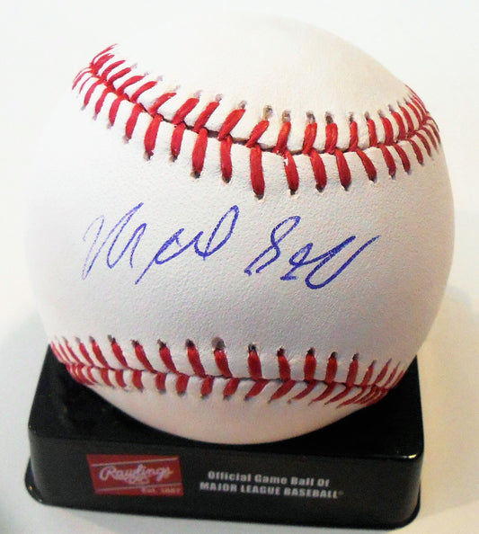 Michael Gettys Signed Official Major League Baseball W/COA San Diego Padres
