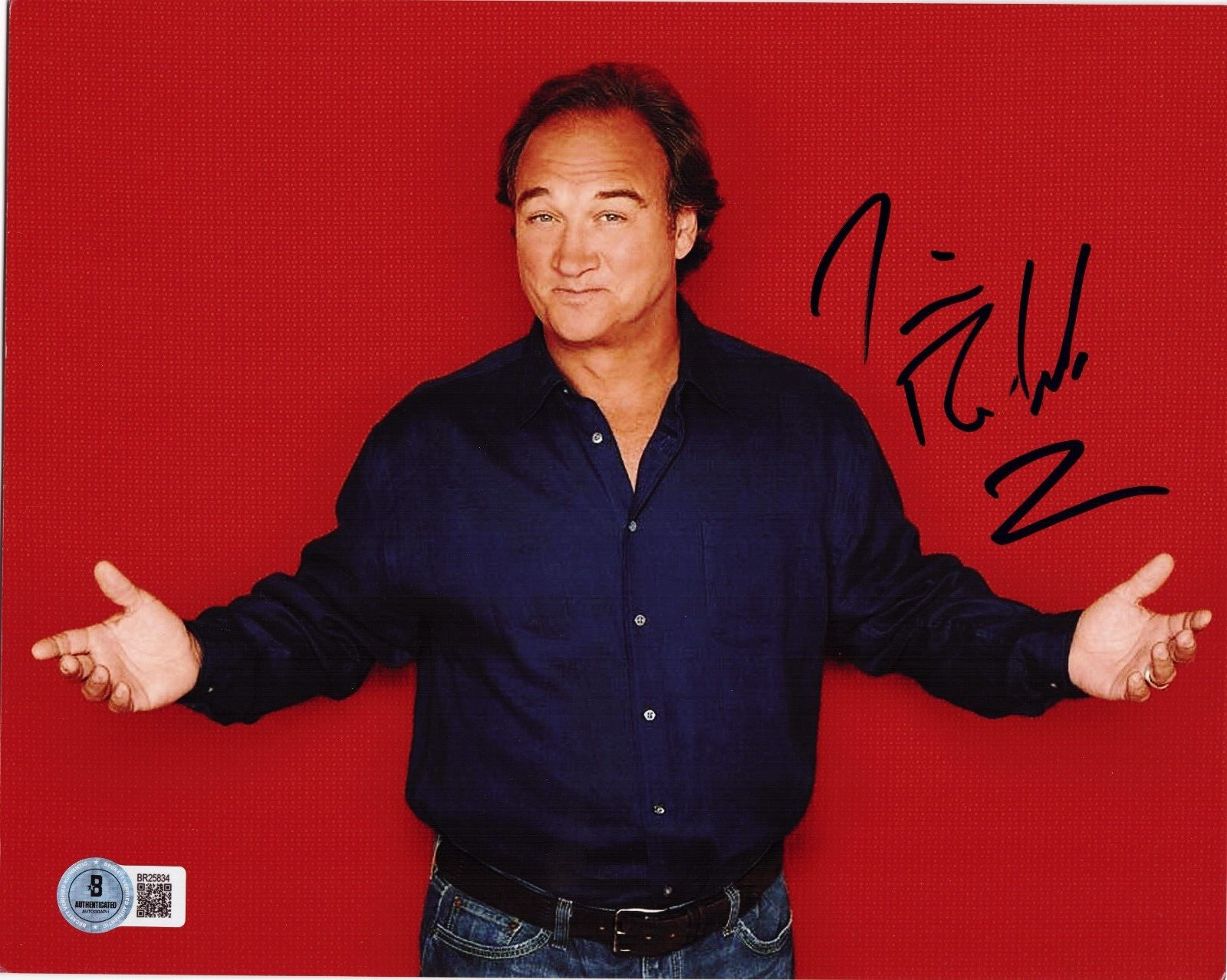 Jim Belushi Trolls The Beat Goes On Signed 8x10 Photo w/Beckett COA BR25834