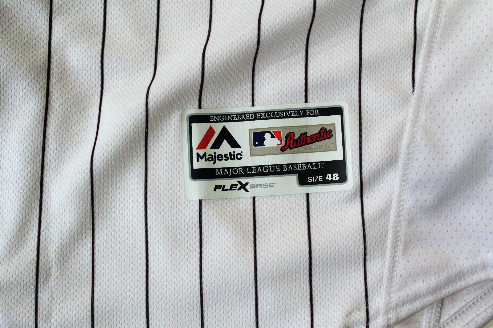 Todd Frazier Signed Chicago White Sox Authentic Jersey w/COA MLB Hologram SZ 48