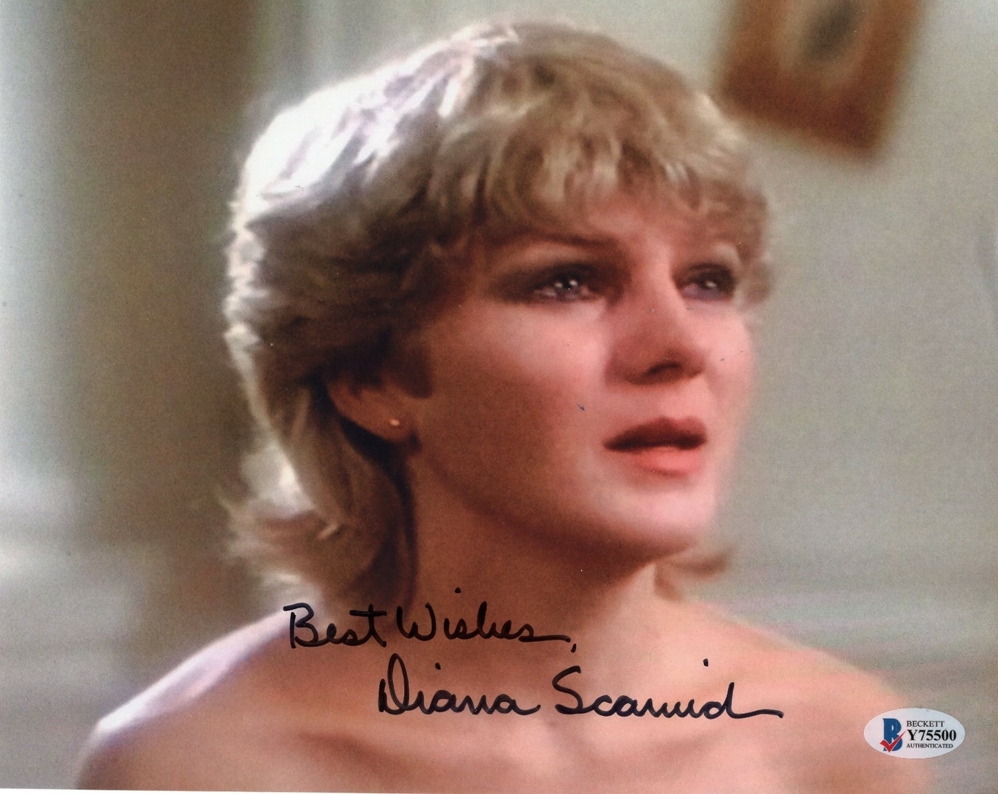 Diana Scarwid Signed Rumble Fish Movie 8x10 Photo w/Beckett COA Y75500