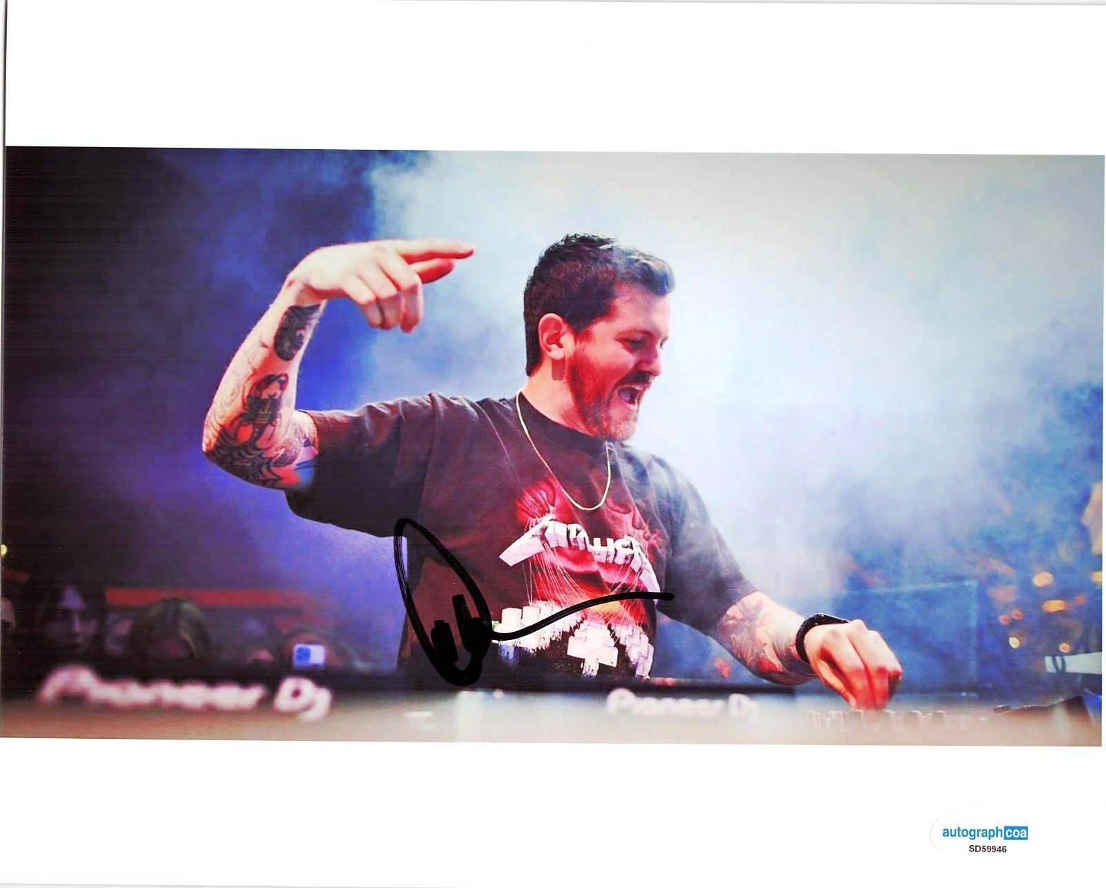 Christian Karlsson EDM Dance DJ Signed 8x10 Photo w/ACOA SD59946
