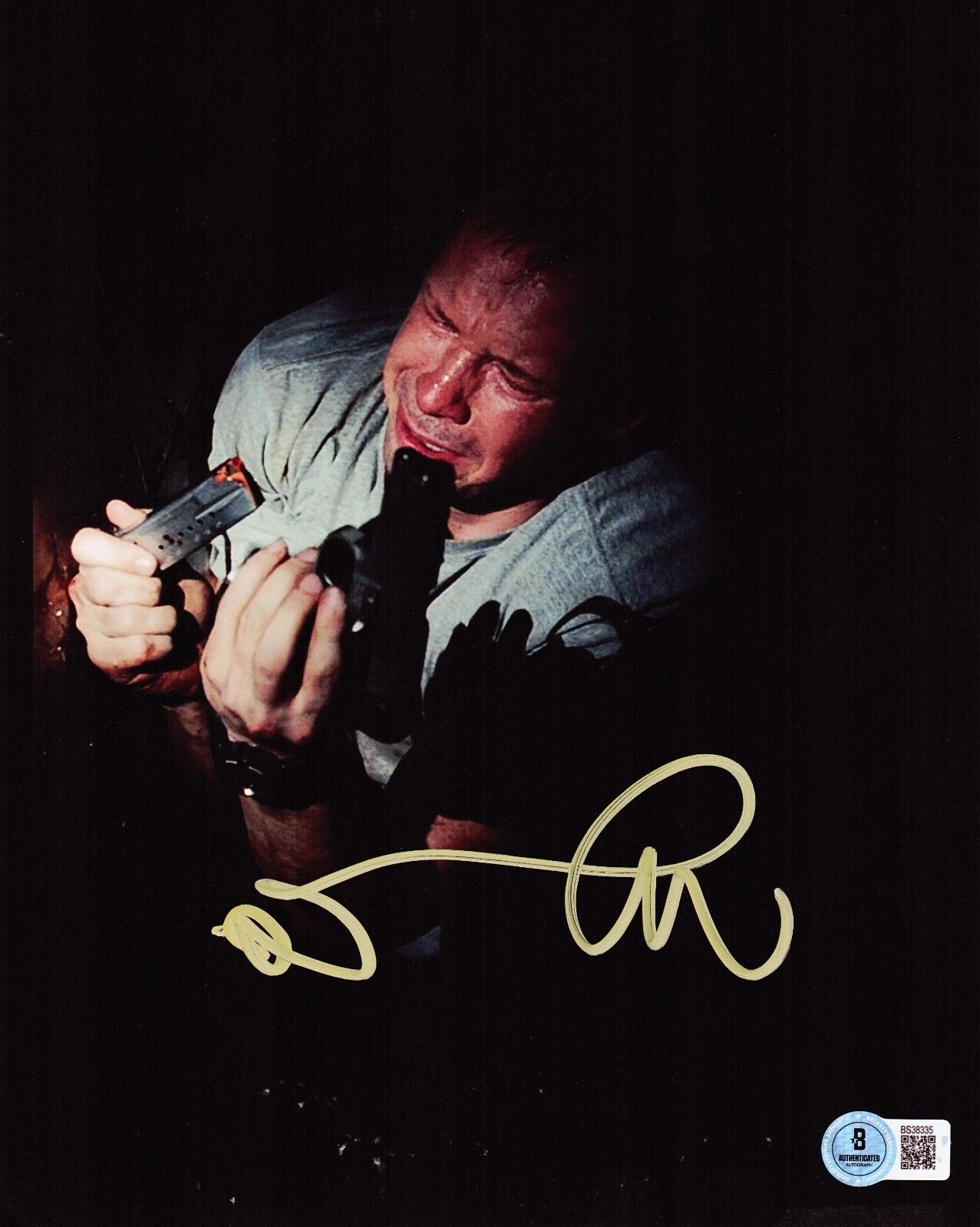 Donnie Wahlberg Signed Det. Reagan Blue Bloods 8x10 Photo W/Beckett COA BS38335