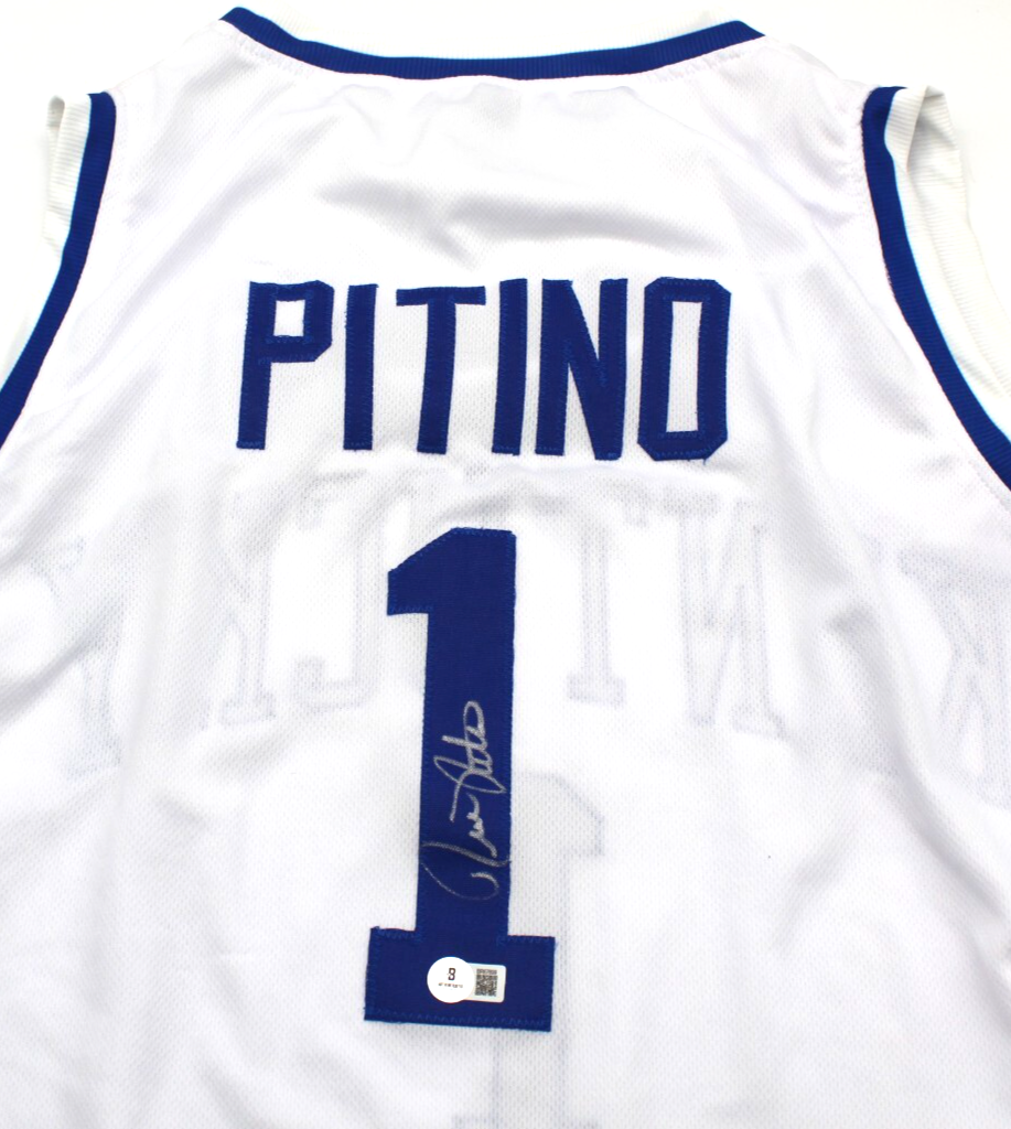 Rick Pitino Signed Kentucky Wildcats XL Custom Jersey W/Beckett COA BR67699
