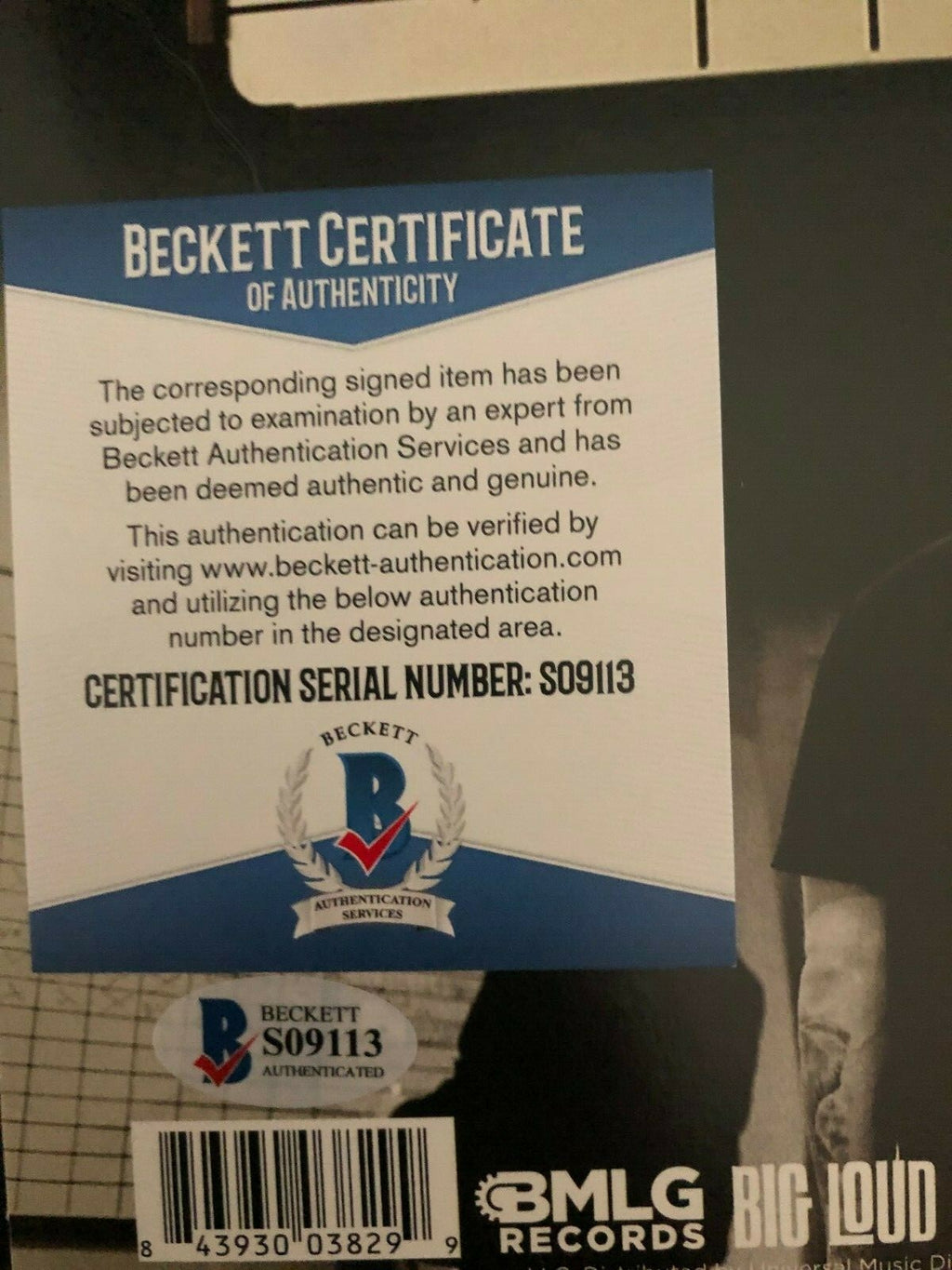 Florida Georgia Line Signed New Album Can't Say I Ain't Country w/Beckett COA 