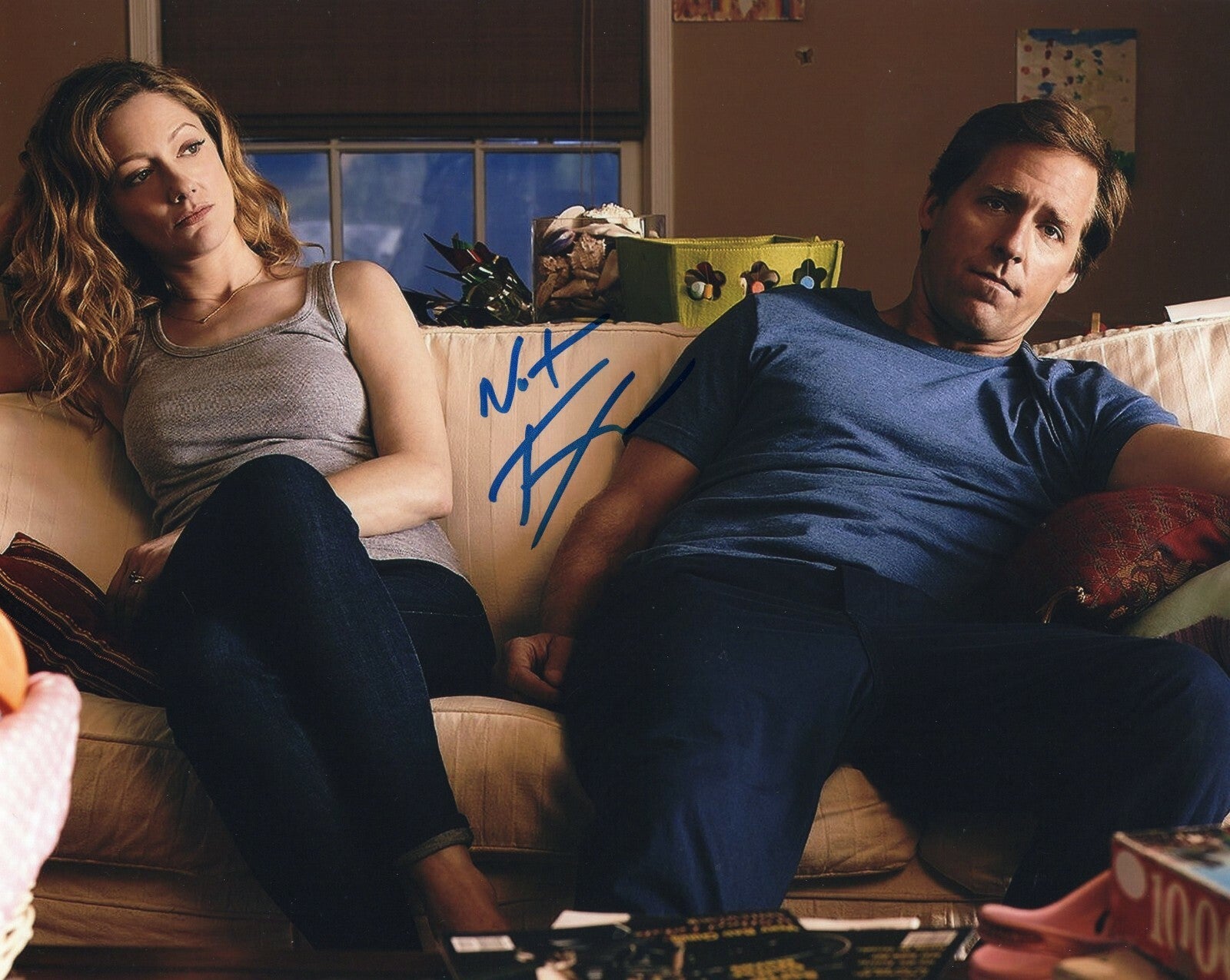 Nat Faxon Signed Ben and Kate TV Show 8x10 Photo w/COA Ben Fox #1