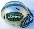 New York Jets Custom Speed Blaze Football Helmet QB Decals Used Sam Darnold