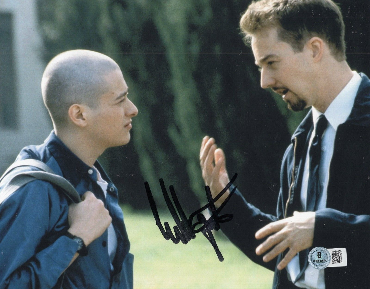 Edward Furlong American History X Danny Signed 8x10 Photo w/Beckett COA BP89950