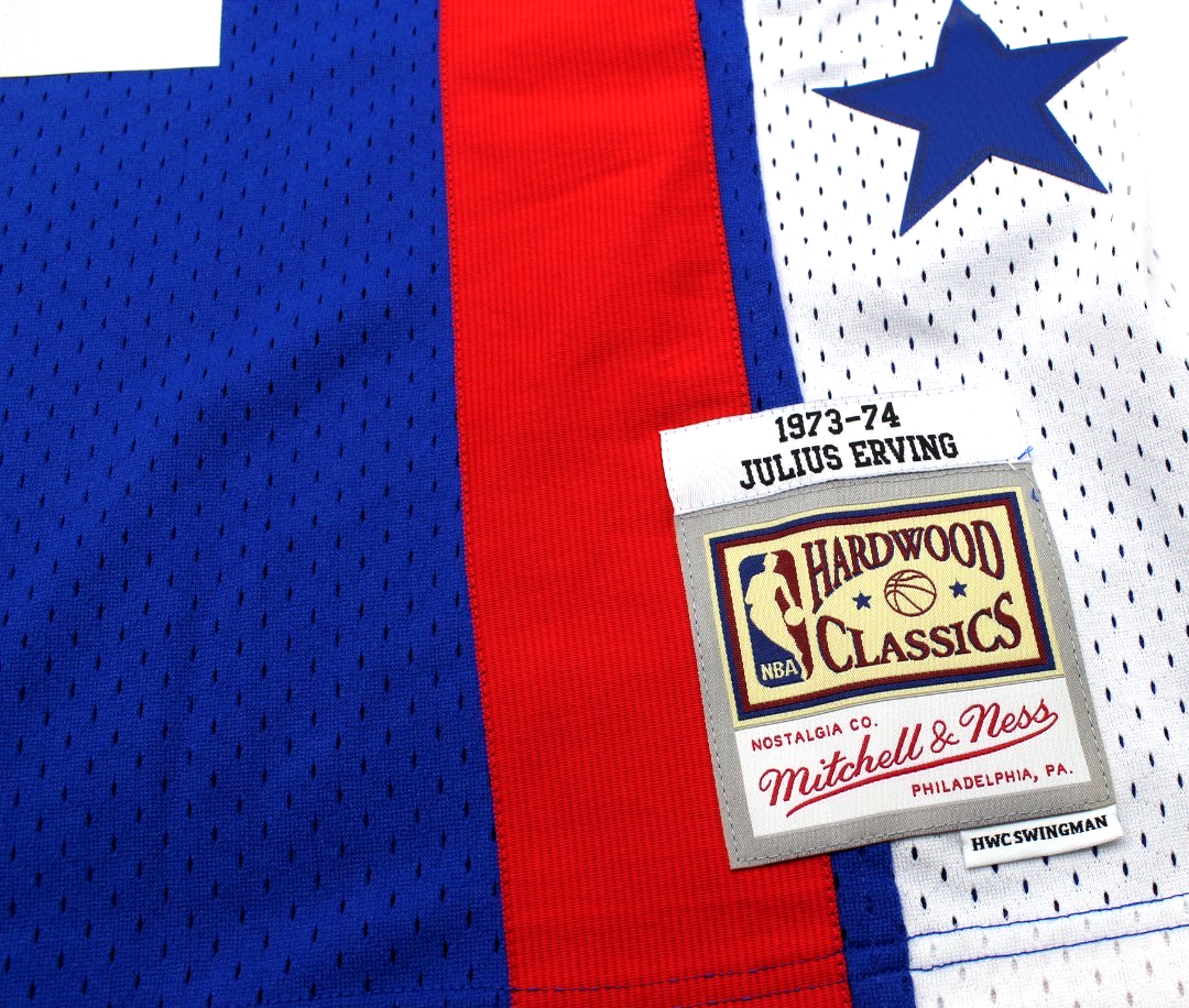 Julius Erving Signed New York Nets Brand New XL Jersey W/Beckett BAS COA BT56246
