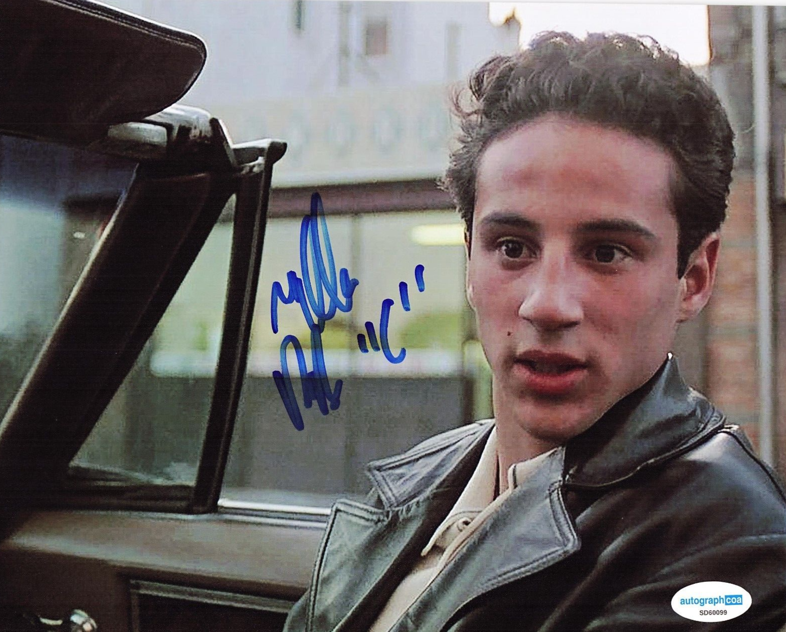 Lillo Brancato A Bronx Tale Calogero "C" Signed 8x10 Photo w/ACOA SD60099