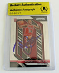 Wendell Carter Jr. Signed Prizm Rookie Authentic Beckett Chicago Bulls RC #80