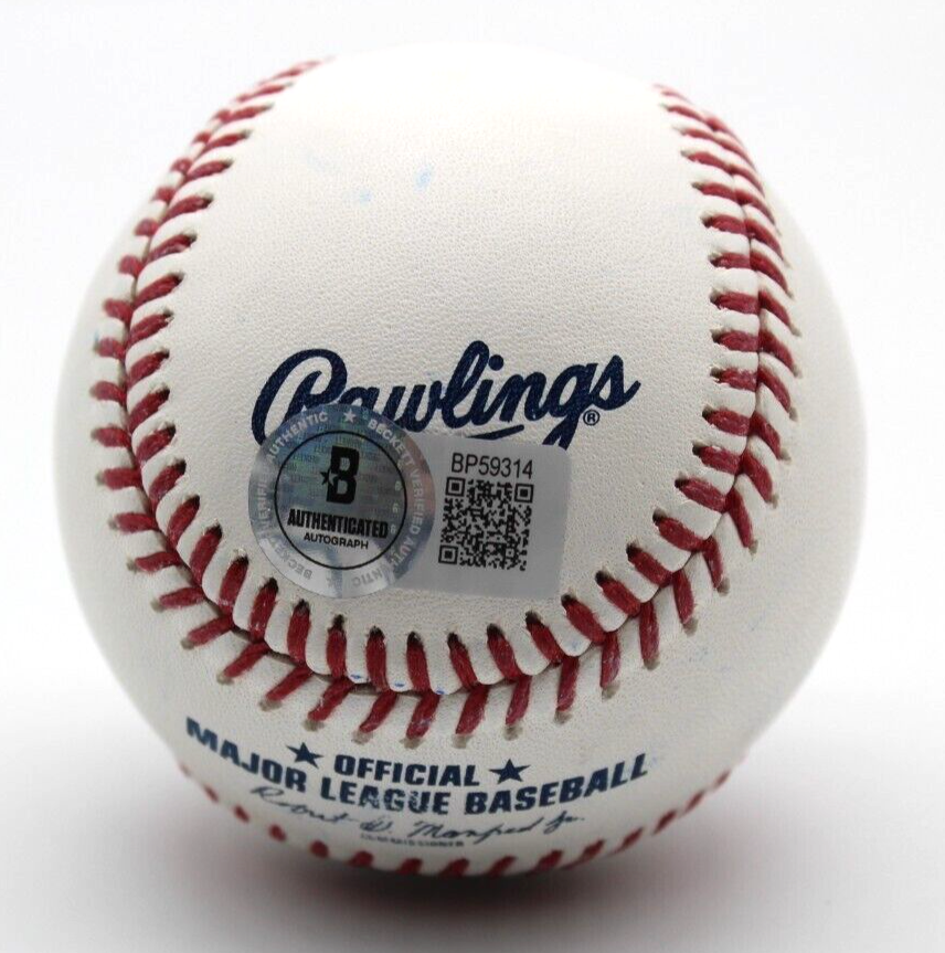 Shota Imanaga Signed Official Major League Baseball w/Beckett COA BP59314 Cubs
