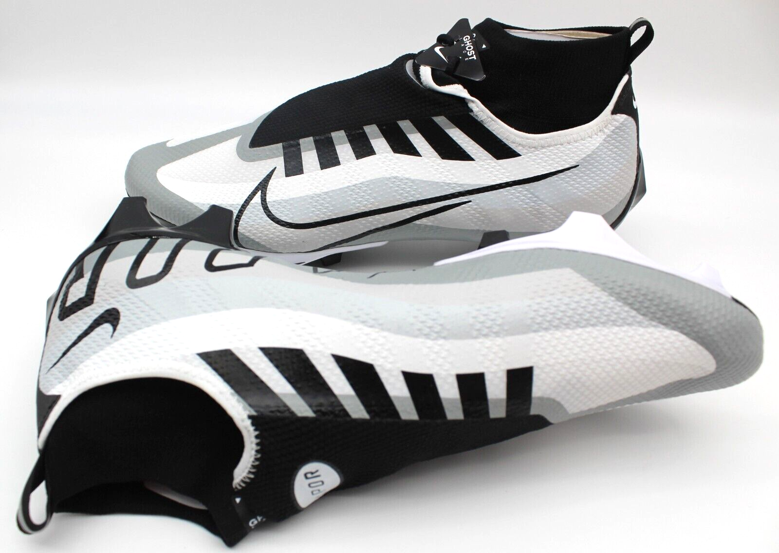 Nike Vapor Edge Pro 360 DQ3670 100 Men's Size 10 White Black Football Cleats