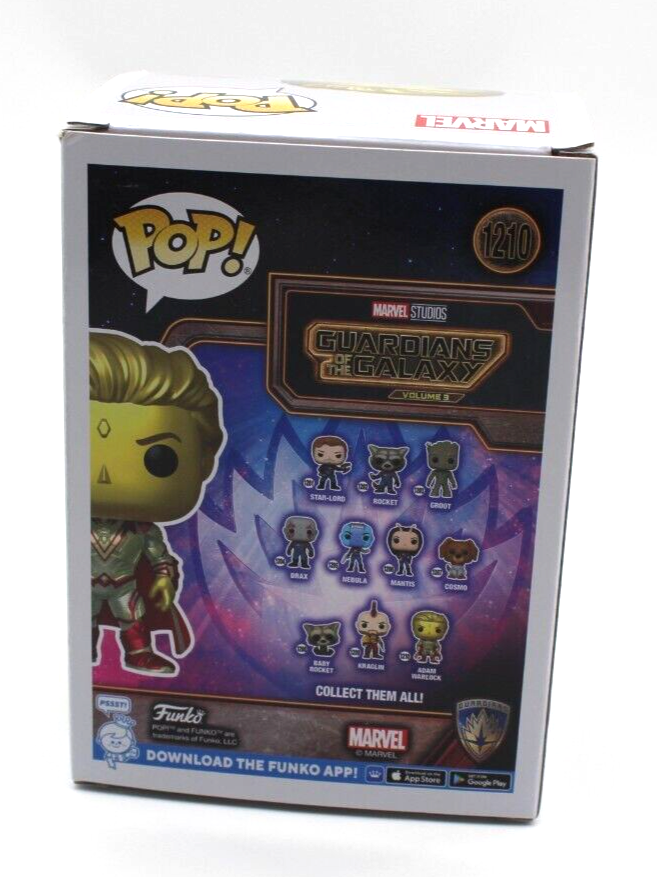 Will Poulter Signed Funko Pop 1210 Adam Warlock w/Beckett COA BM61817 *Swap*