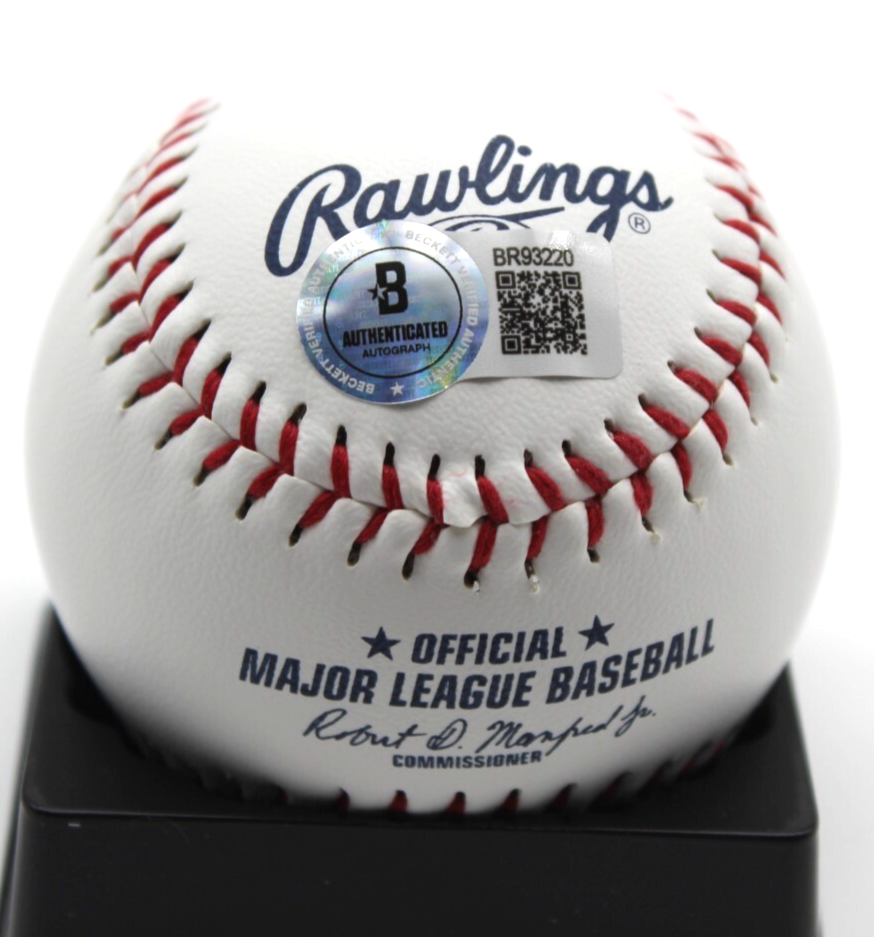 Bryan Ramos Signed Major League Baseball White Sox w/Beckett BAS BR93220