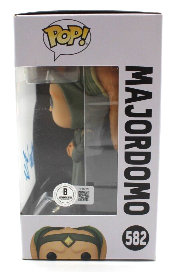 David Pasquesi Star Wars Majordomo #582 Signed Funko Pop w/Beckett COA BP89922