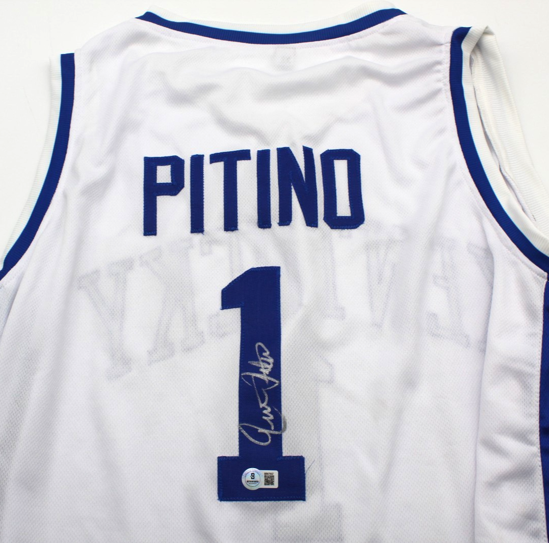 Rick Pitino Signed Kentucky Wildcats XL Custom Jersey W/Beckett COA BR67697